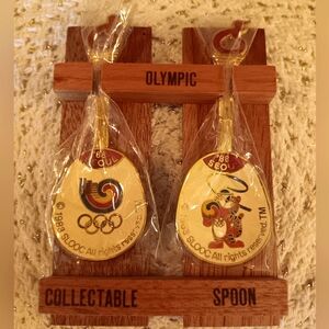 NEW 1988 Seoul Olympics Collector Spoon Set